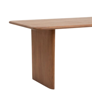 Table à manger "Jivan" L180cm marron