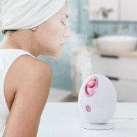 Vaporizzatore Facciale Moispa - Bianco - ABS - 13x17,5x13 cm