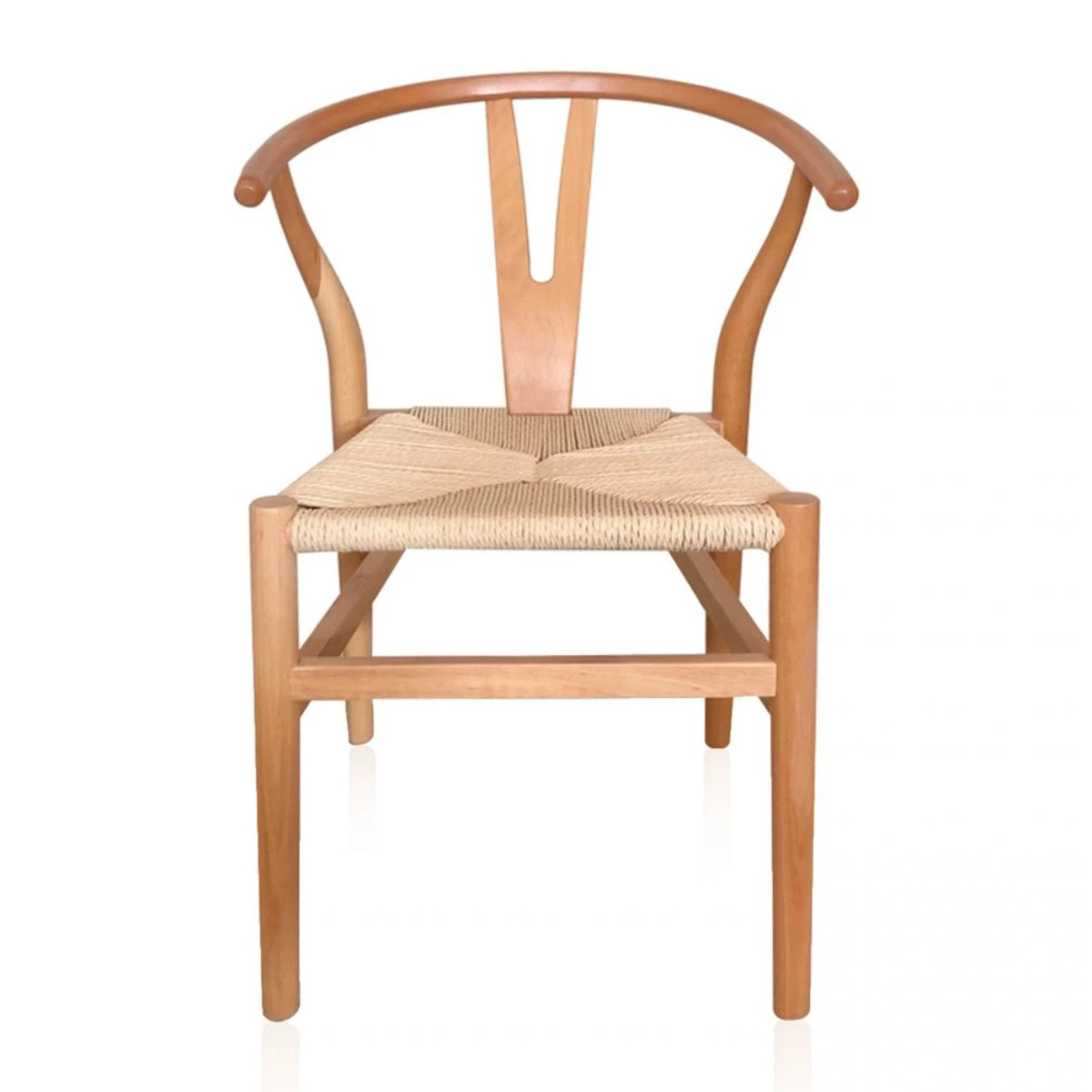 Pack 2 sillas de comedor Kioto Natural claro