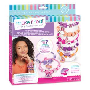 Braccialetti Fashion rigidi e con perline fai da te