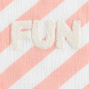 Poncho de bain bébé en coton