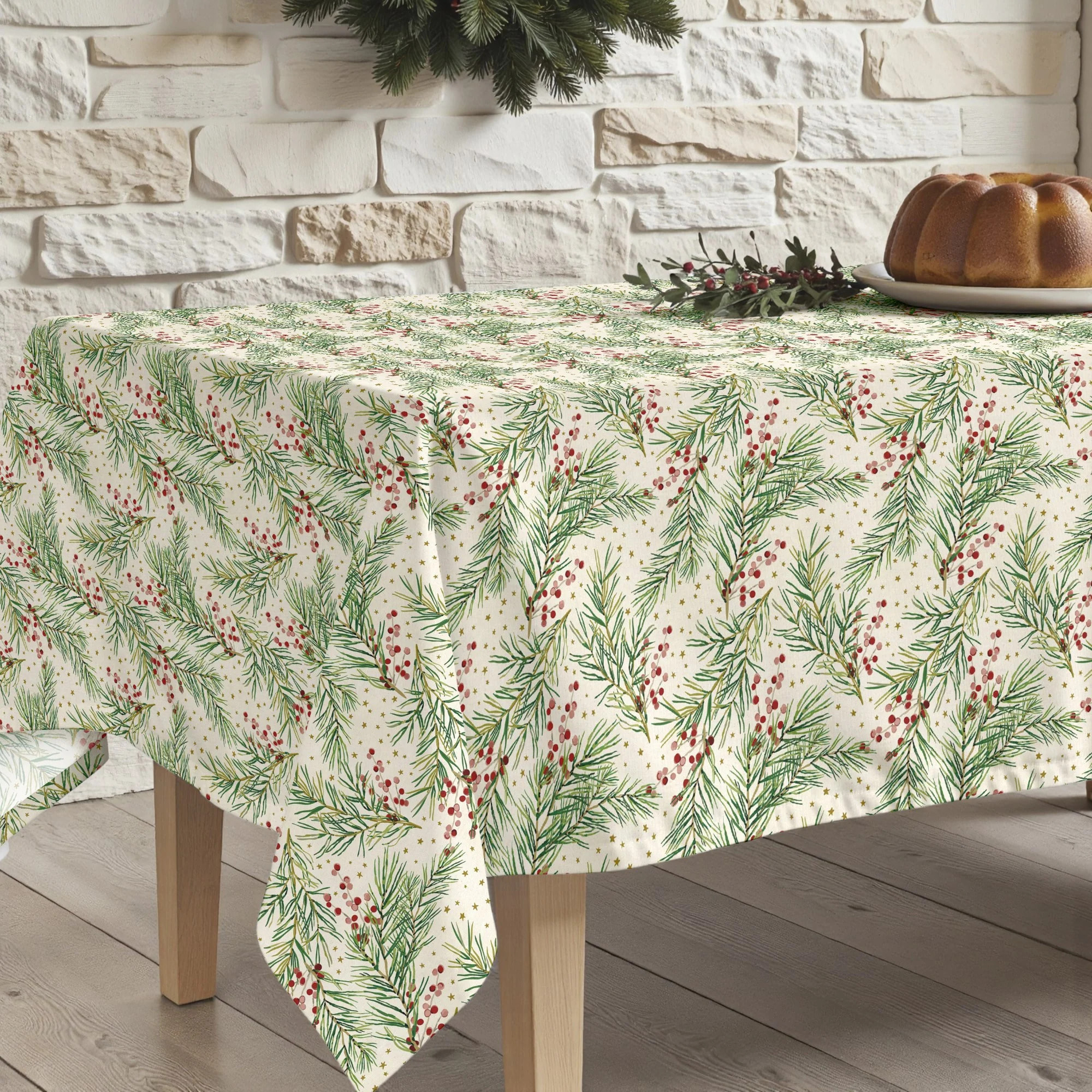 Nappe en résine Anti-tâches Merry Christmas 30