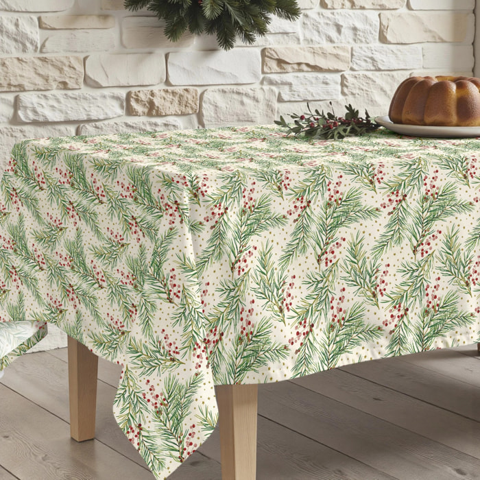 Nappe en résine Anti-tâches Merry Christmas 30