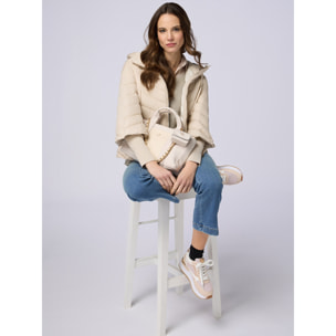 Oltre - Vaqueros little flare con botón joya - Light - blue