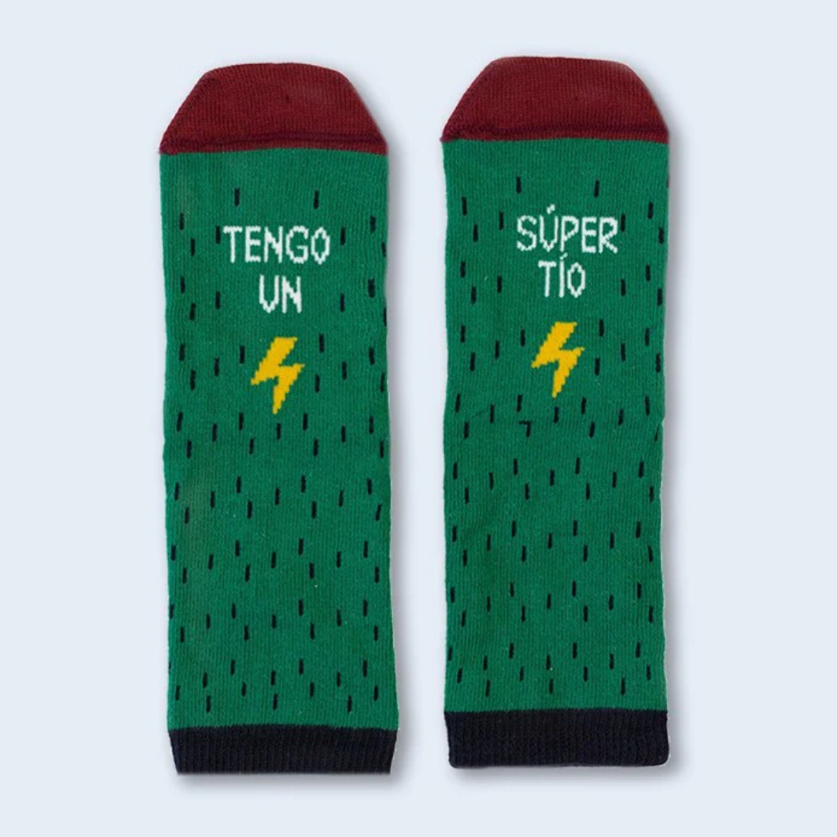 Mini Calcetines "Tengo un súper tío" New talla 31-34