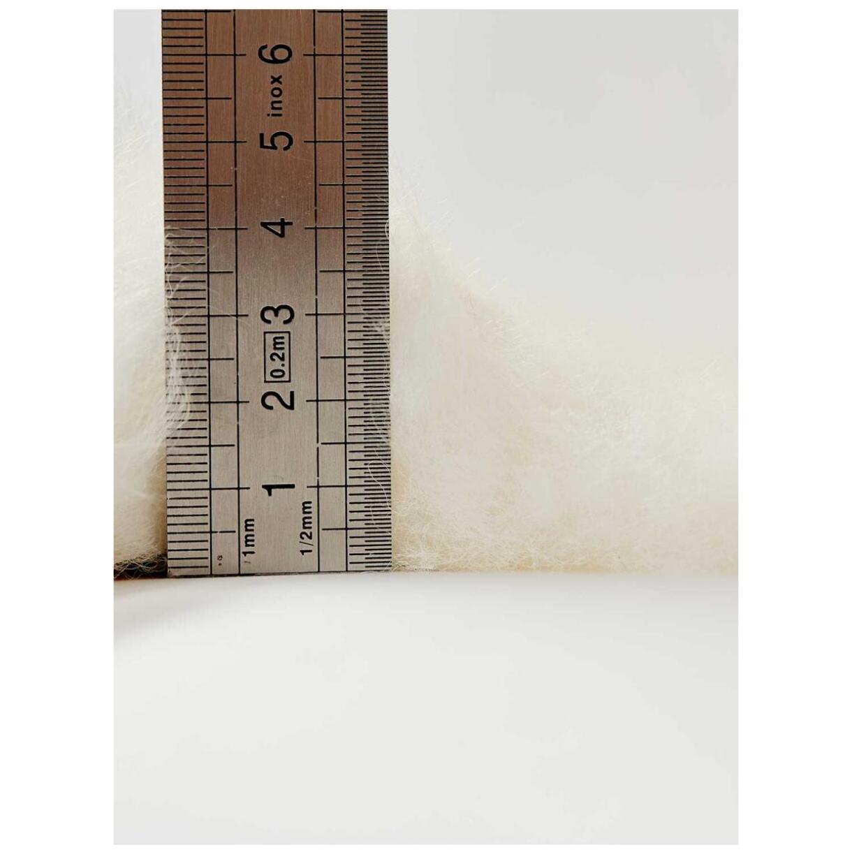 Authentique peau de mouton chaude et épaisse