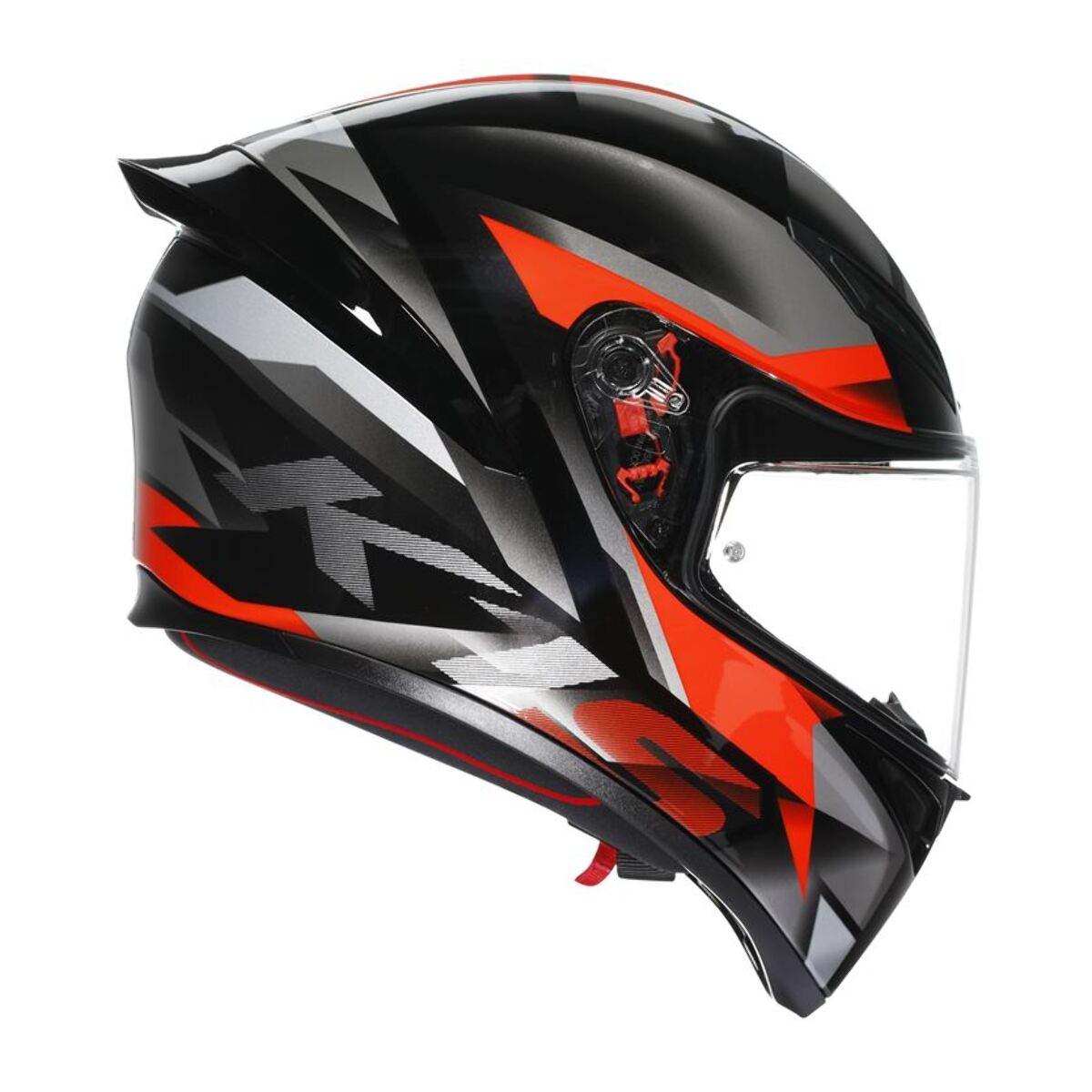 CASCO AGV K1S E2206 FASTLAP BLACK/GREY/RED