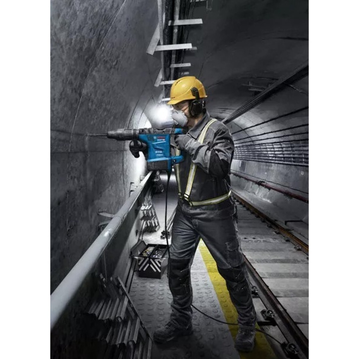 Perforateur SDS max GBH 6-42 C Professional 1300 W - BOSCH - en coffret - 0611278020