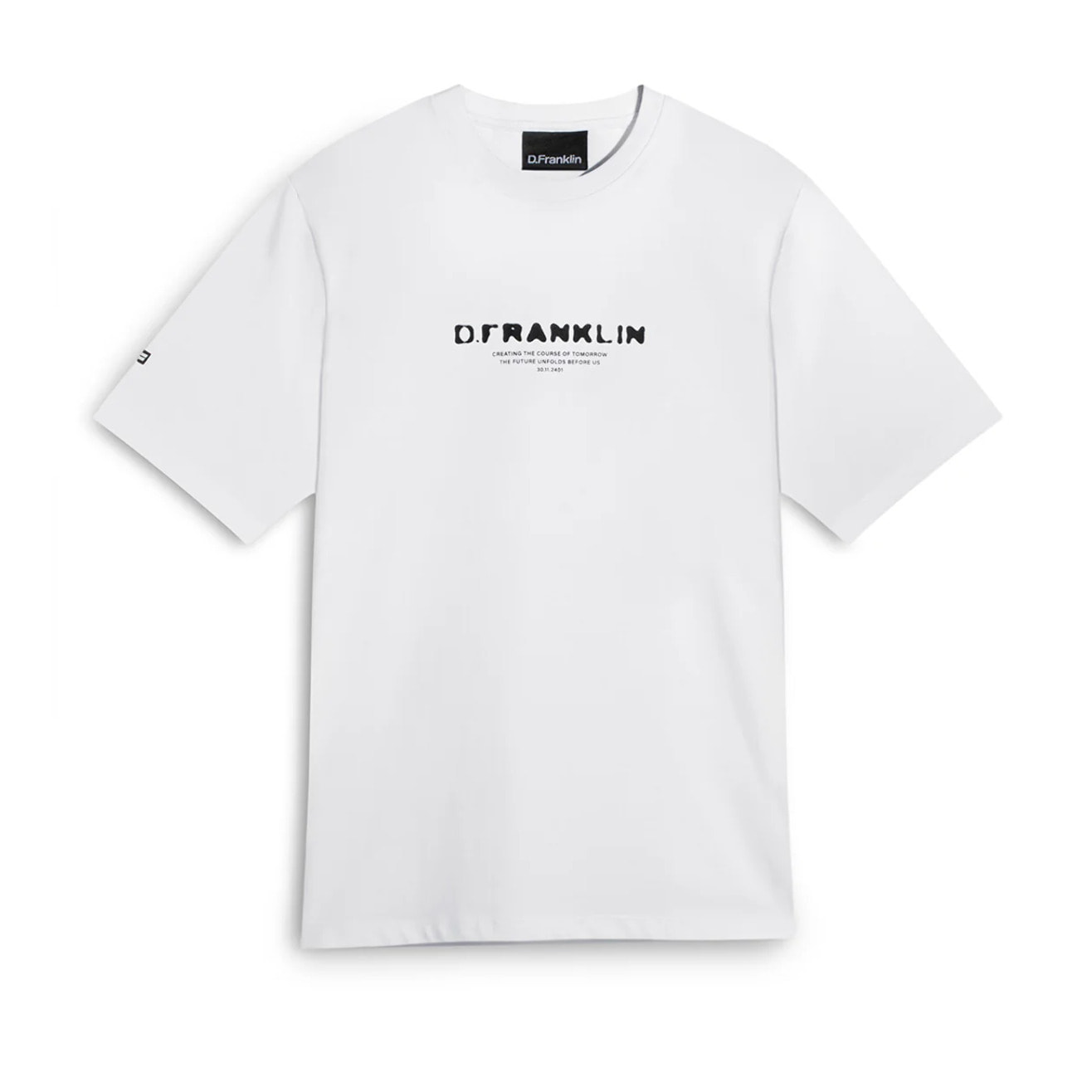 Camiseta Tomorrow Blanca / Negra Hombre D.Franklin