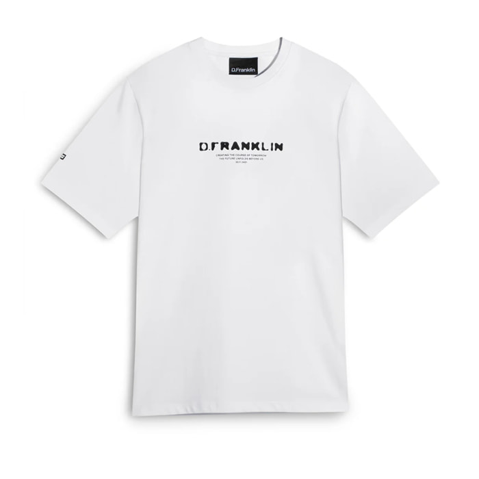Camiseta Tomorrow Blanca / Negra Hombre D.Franklin