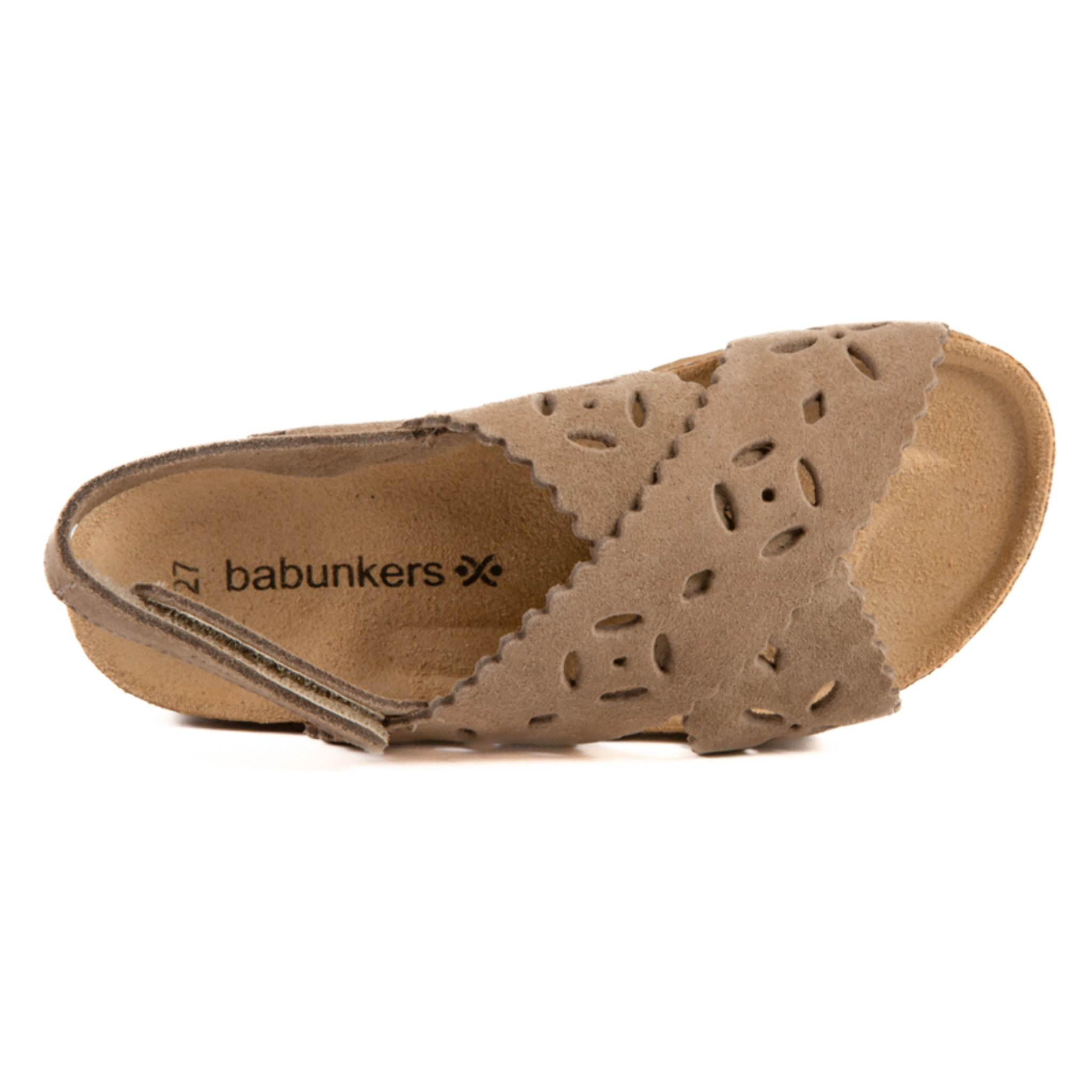 Sandalia BABUNKERS MARRON
