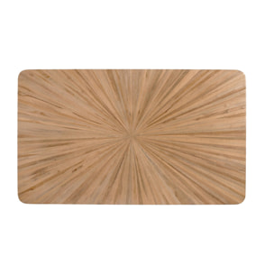 Mesas de Comedor de Madera de Teca Reciclada 150 Cm Estilo Rústico Moderno