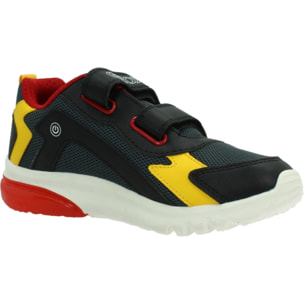 Zapatillas Niño de la marca GEOX  modelo J CIBERDRON BOY NEGRO