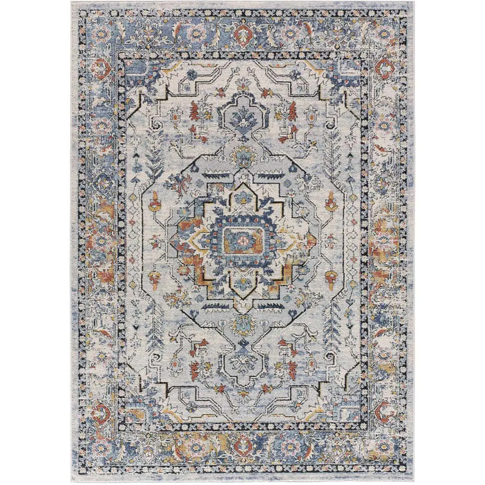 MABEL Alfombra vintage en gris, varias medidas disponibles