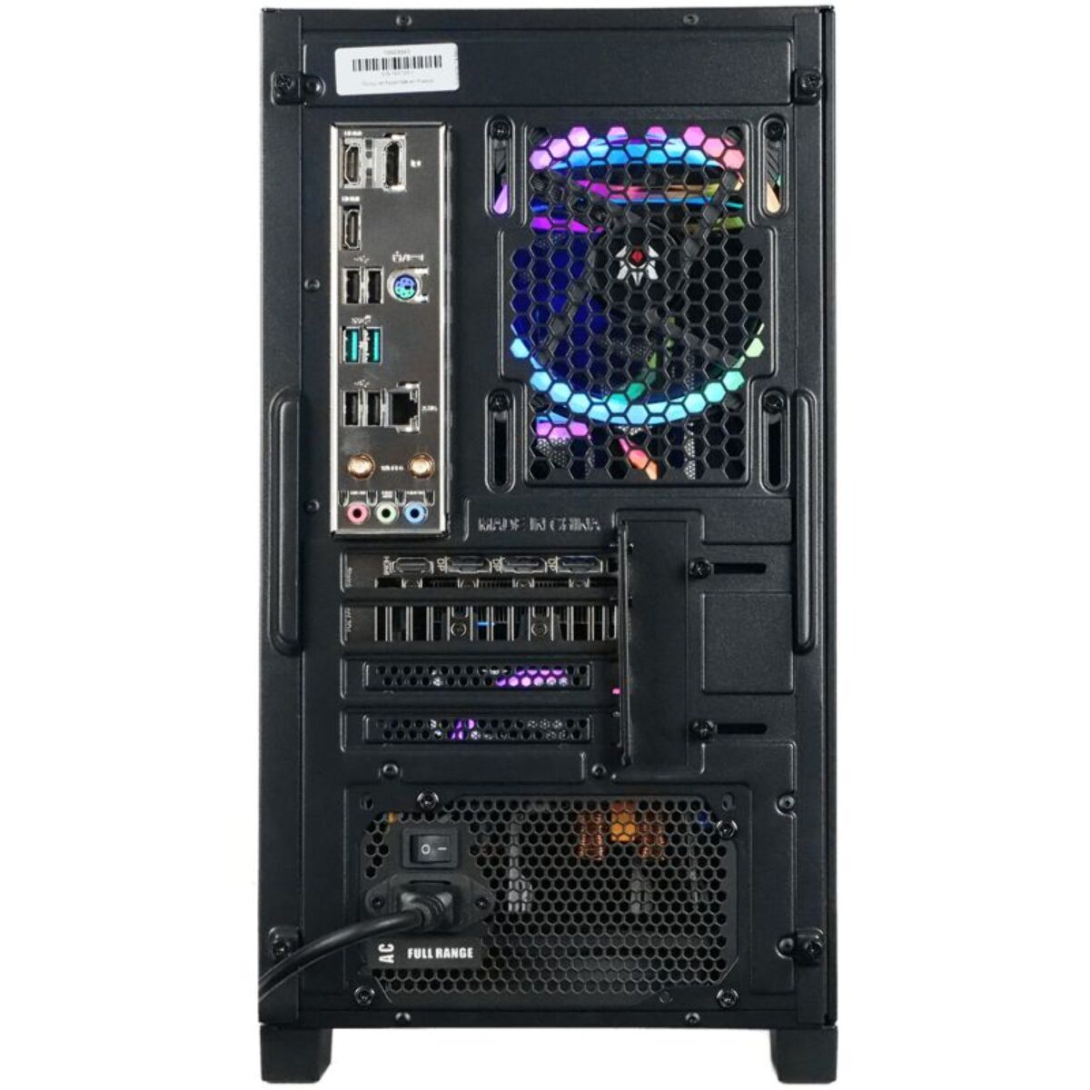 PC Gamer MRED CBT101-01 - Intel Core i5-14400F - NVIDIA GeForce RTX 5060 - 16 Go RAM DDR4 - SSD 1 To