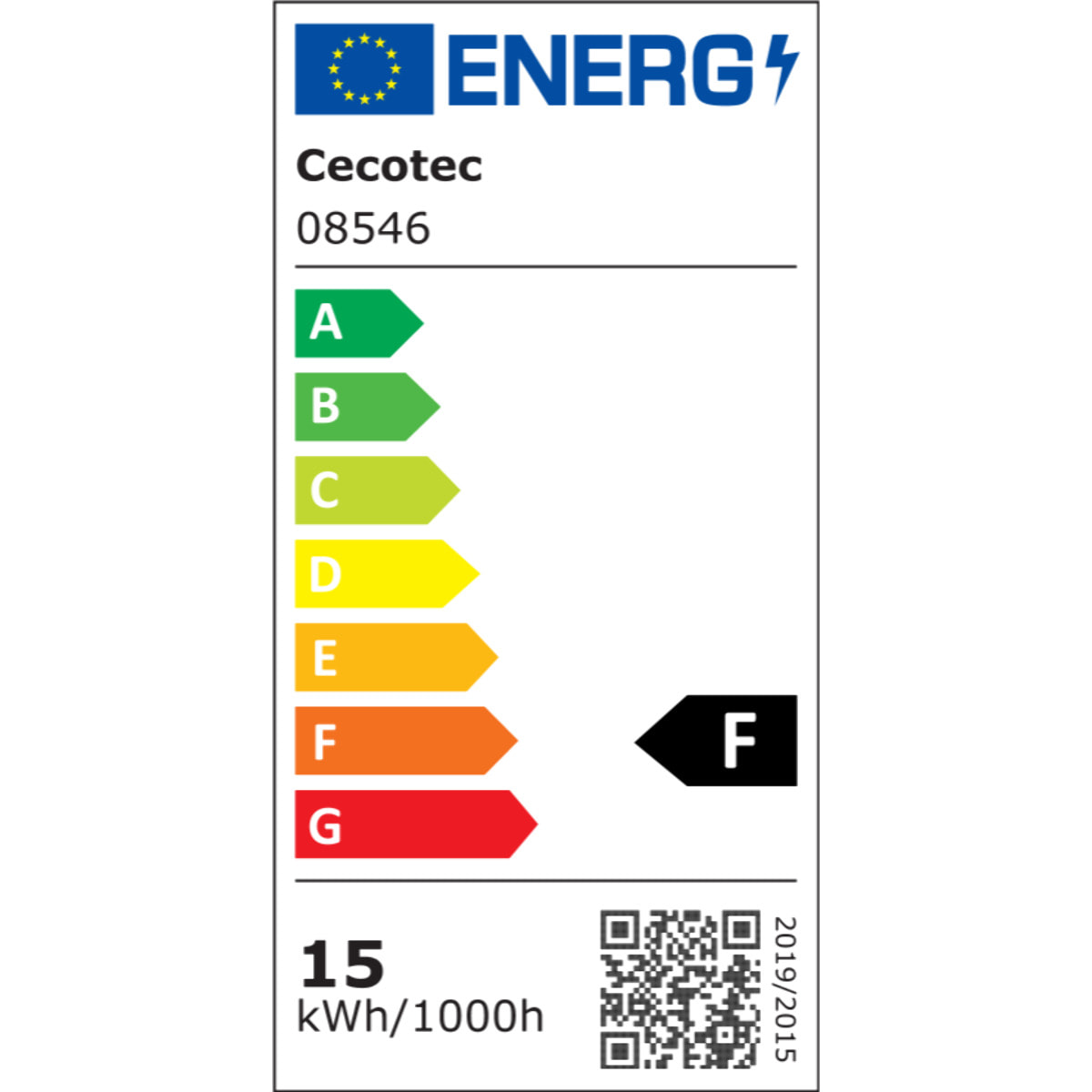 Ventilador de techo con luz EnergySilence Aero 4200 White&DarkWood Cecotec