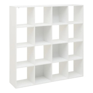 Étagère Mix'N Modul 16 cases carré blanc