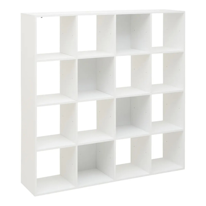 Étagère Mix'N Modul 16 cases carré blanc