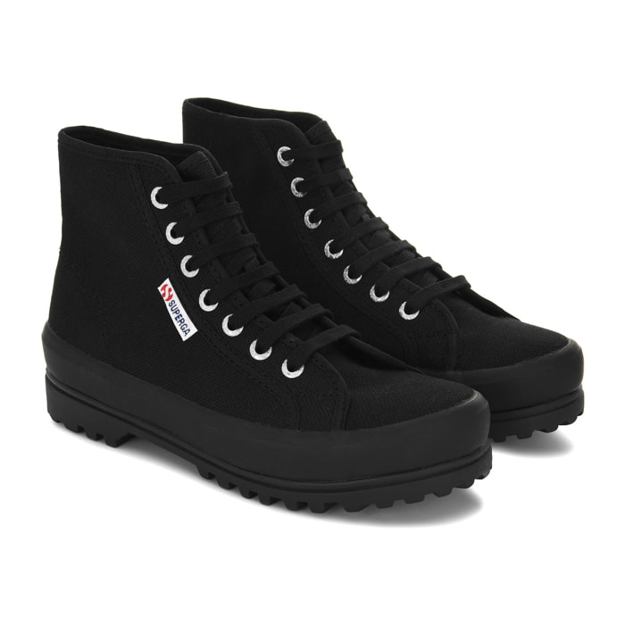 Superga - Botines Unisex Negro - 2341 Alpina