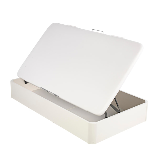 Canapé Abatible 32CM | ENVÍO, MONTAJE Y RECOGIDA ANTIGUO INCLUIDO | Apertura Lateral | Madera | Blanco | ROYAL SLEEP