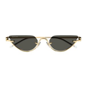 Gafas de Sol Gucci GG1603S-001 de Metal Mujer 53 mm