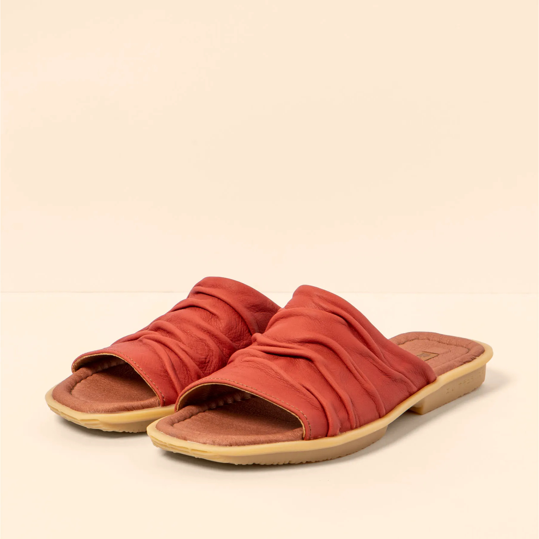 Sandalias N5932 WAX NAPPA FRAMBUESA / MAKISU color Frambuesa