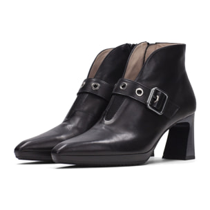Botin Atlanta Negro 7 cm