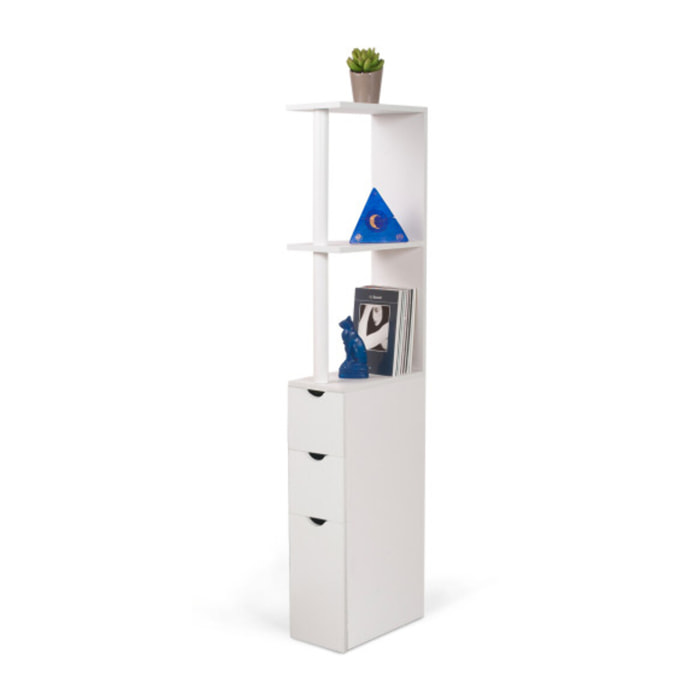 Etagère optimale WC blanche
