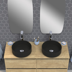 Conjunto de baño IRONA 2C TOP, 120cm, incluye lavabo y espejo