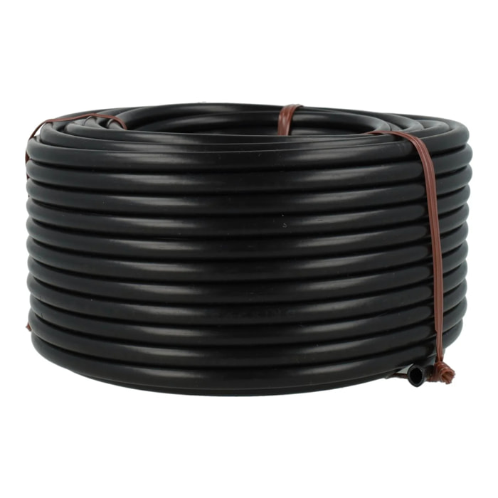 Tubería de microtubo negra Ø 4 mm Planeta Huerto 25 m