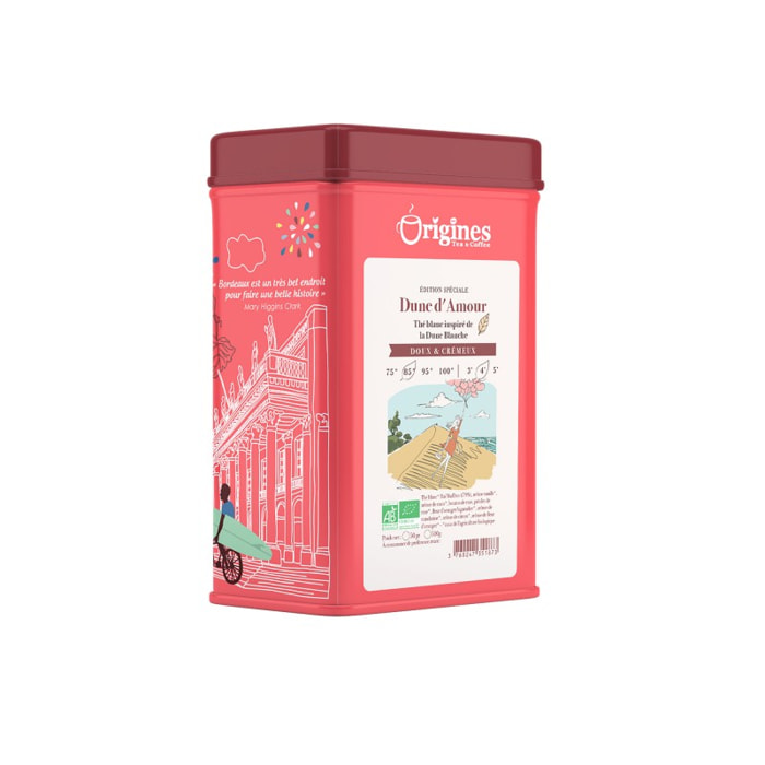 Thé Blanc Bio Dune d'amour - Chine - Boîte Métal 50g