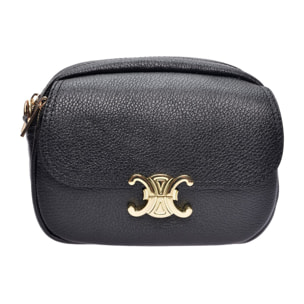 Borsa a spalla Anna Luchini Nero