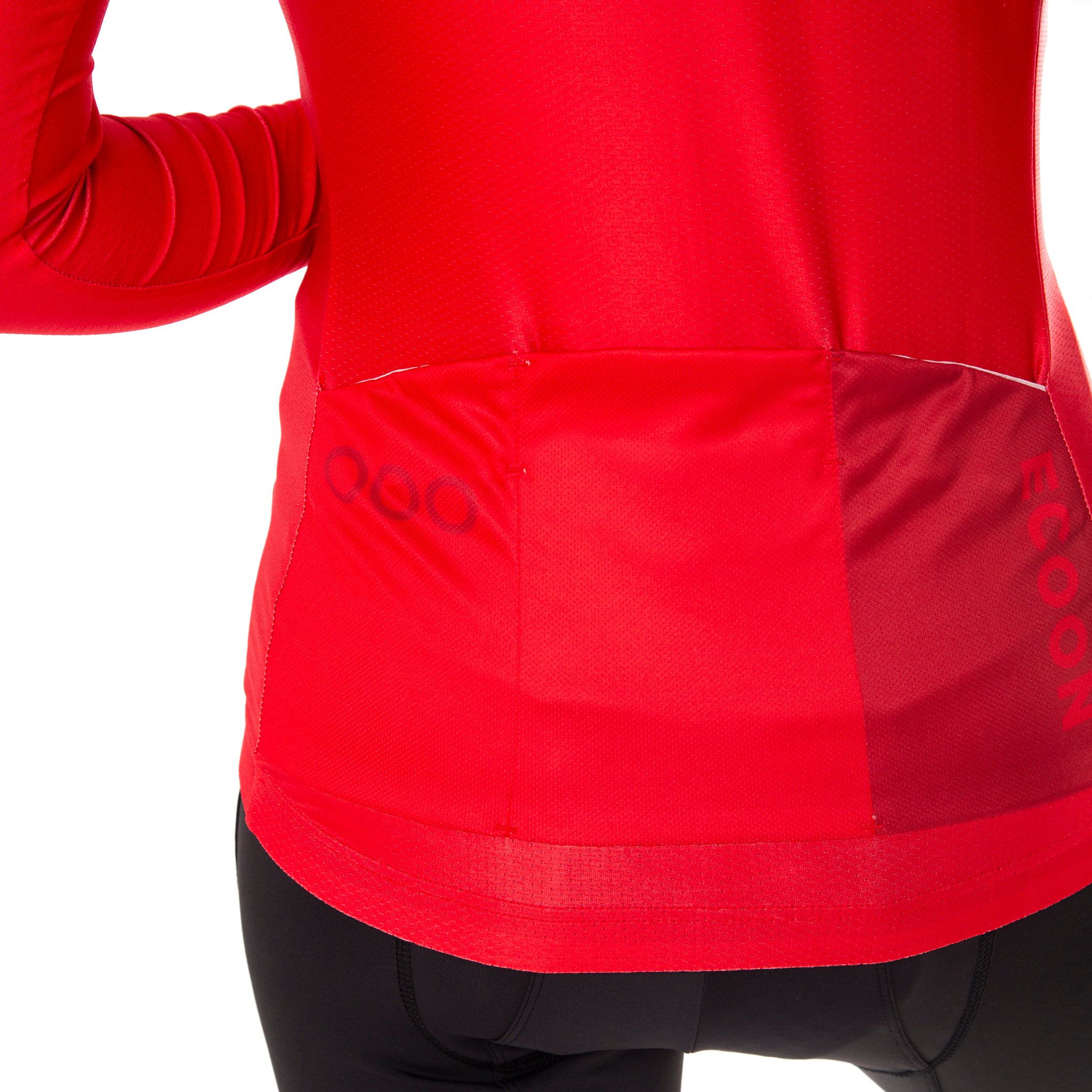 Maillot de manga larga ECOON modelo Tourmalet Women en color Rojo