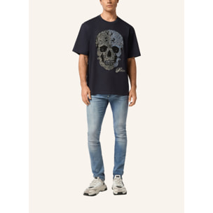 PHILIPP PLEIN T-Shirt Round Neck Ss SKULL