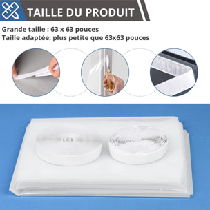 Film isolant thermique pour fenêtre 200 x 60 cm - Autocollants Revêtement Adhésif Cuisine Meubles Salle de bain