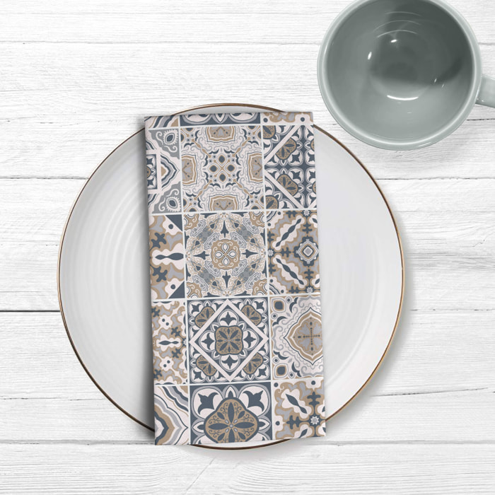 Pack de 2 serviettes 0120-22 100% coton 45x45 cm