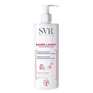 Mains Sensibles - Baume Lavant Assainissant et Hydratant 400 ml