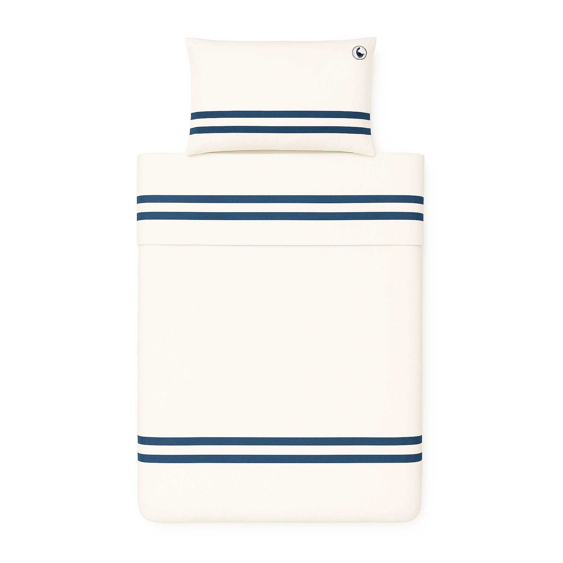 Juego de 3pzs color crudo (funda nórdica individual 155x200+30cm + sábana bajera 90x200+30cm + funda cojín 45x115cm) 100% algodón 180tc el ganso