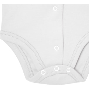 Body bebé manga larga cuello pico