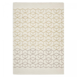 Tapis salon et chambre tissé motif géométrique JULE