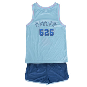 Conjunto 2 Piezas Deporte Stitch - Color Azul