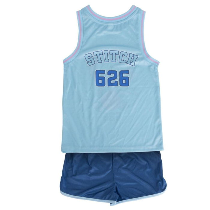 Conjunto 2 Piezas Deporte Stitch - Color Azul