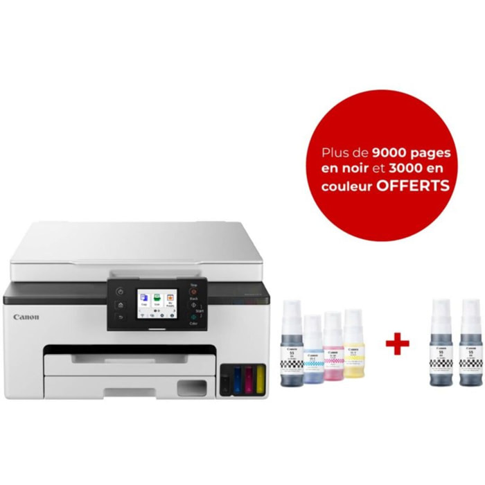 Imprimante jet d'encre CANON Megatank Maxify GX1050 Multi Pack