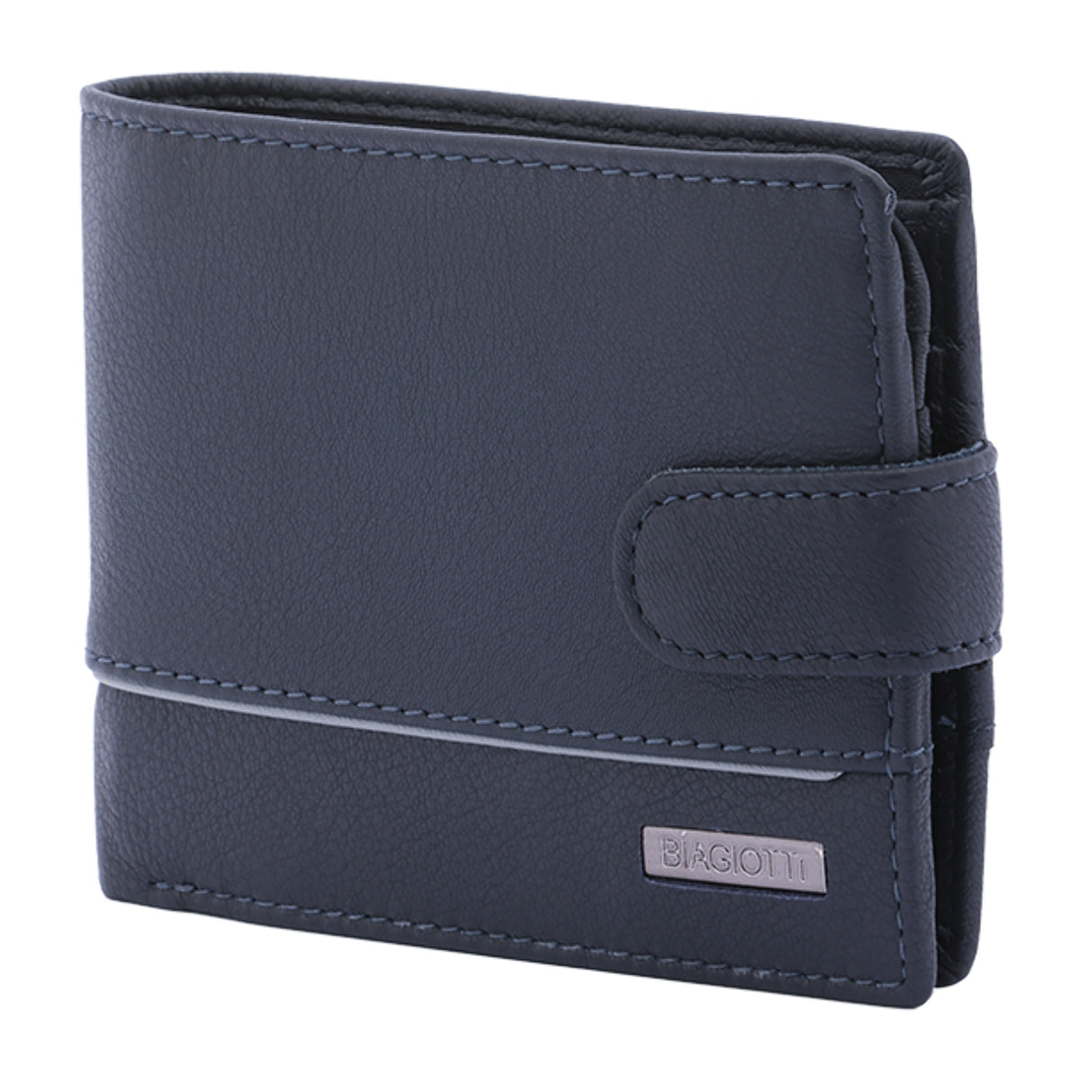 Portafoglio  da uomo In Vera pelle Made in Italy 10x12,5x2,5 cm