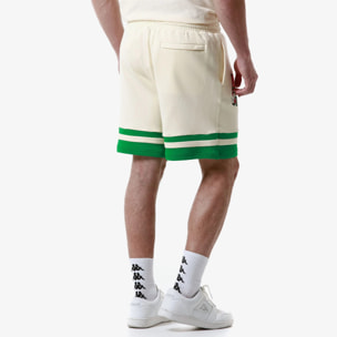 Kappa - Pantaloncini Uomo Bianco - AUTHENTIC HERITAGE LAUSHON