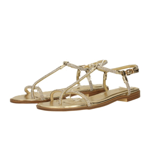 Sandali Donna Tata Italia Dorato