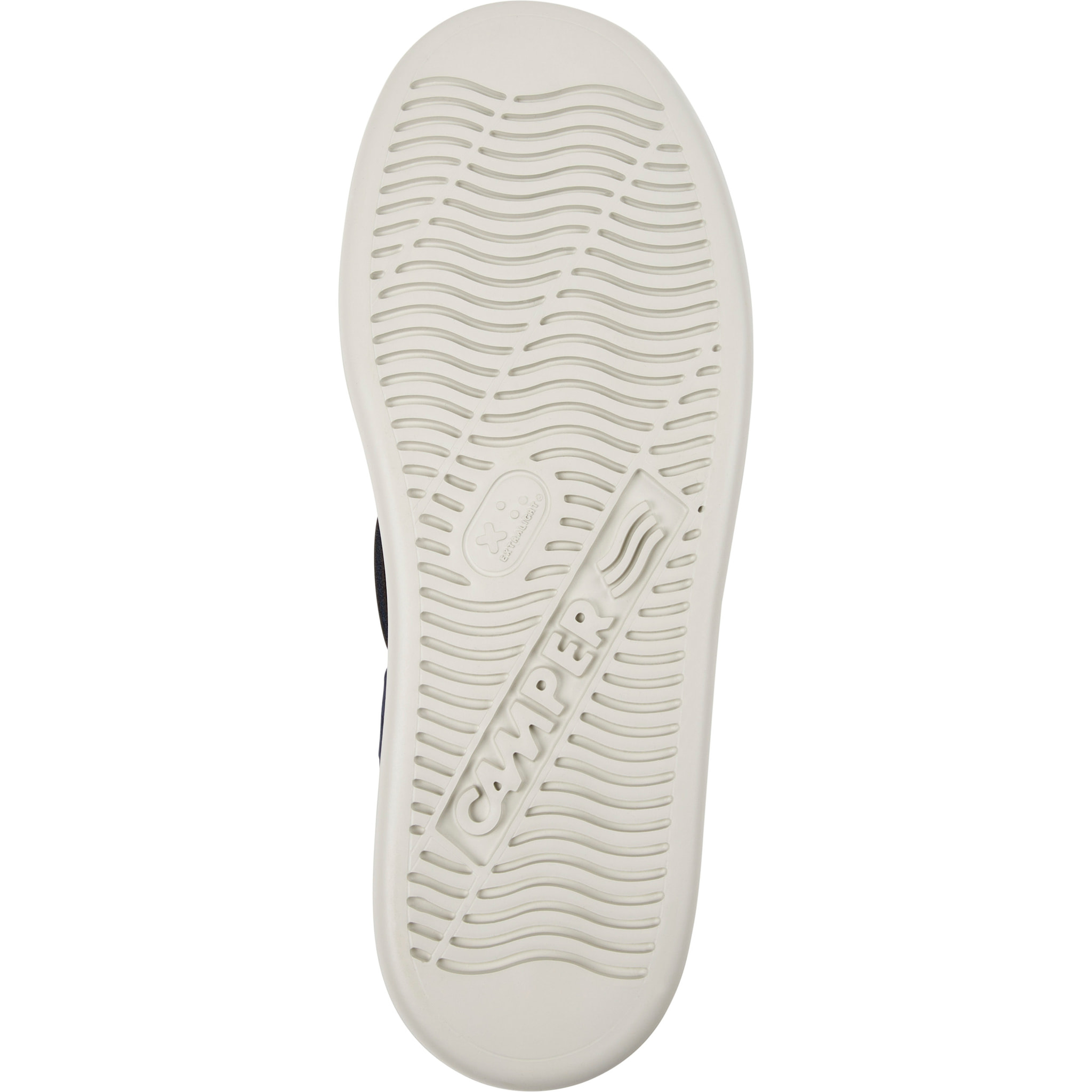 Zapatos de cordones - CAMPER Runner Four - Azul - Cuero nobuk