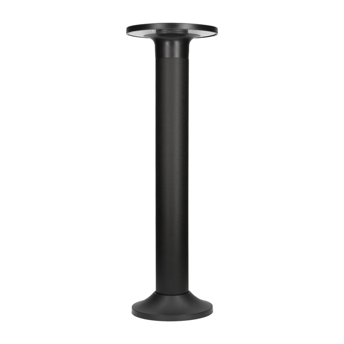 Forlight Baliza Ip44 Yika Led 6,3W 3000K Negro 677Lm