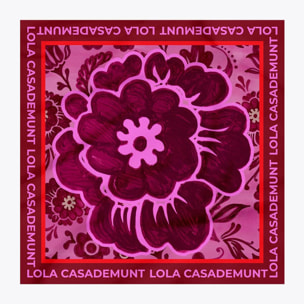 Foulard a fantasia floreale