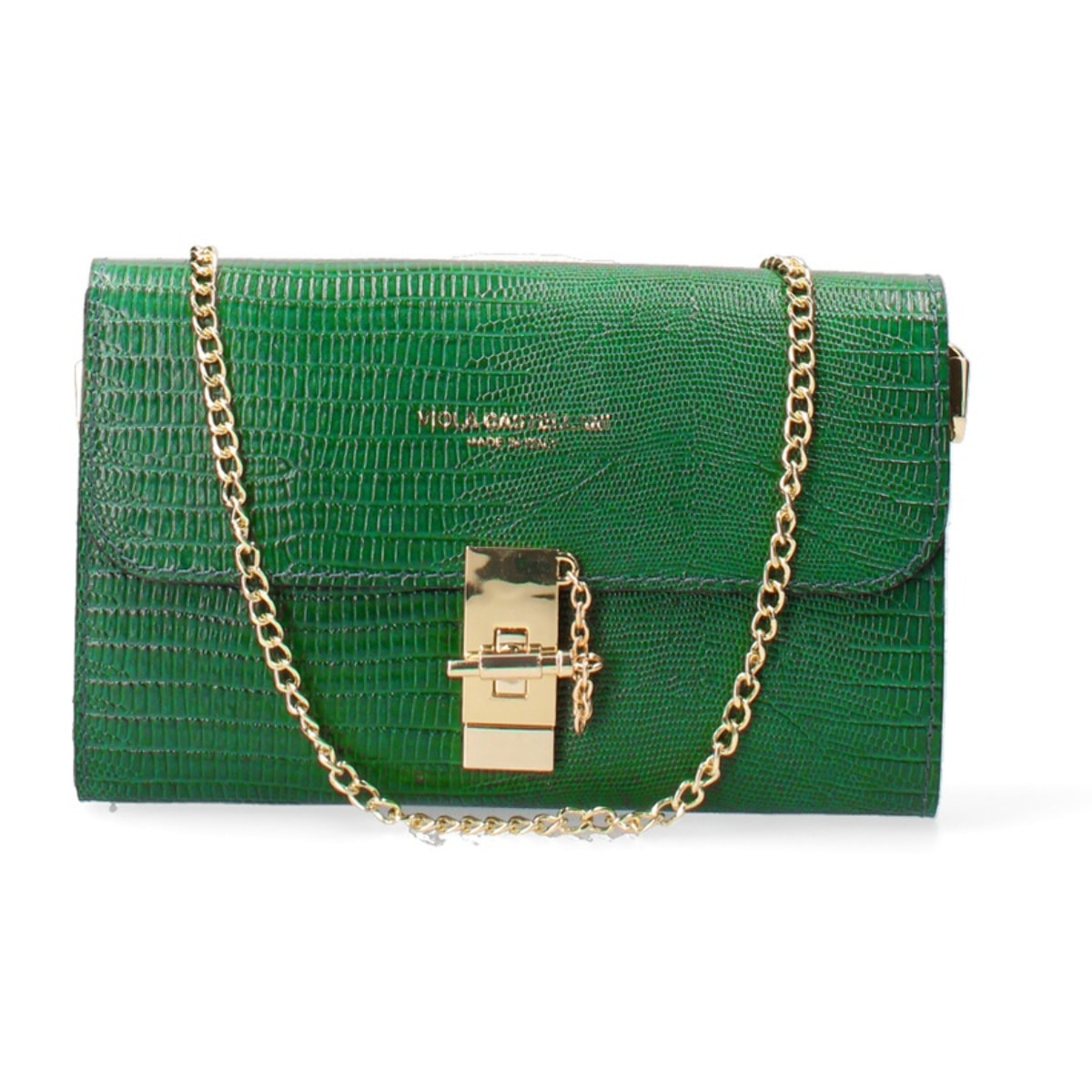 Borsa a mano da donna Made in Italy - Modello Hope - Vera pelle - 23.0 x 13.0 x 5.0 cm